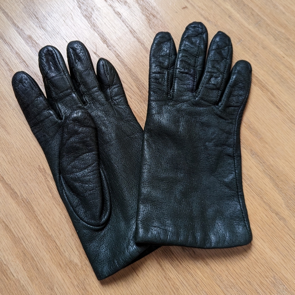 Vintage Leather Driving Gloves